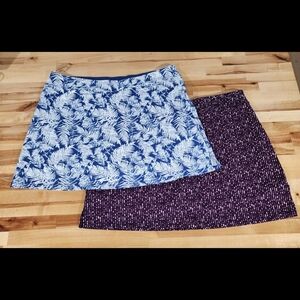 Tranquility by Colorado Clothing Skort Lot of 2 Size XXL Active Skirt Stretch